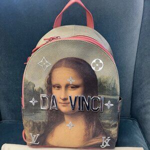LOUIS VUITTON Masters Collection DaVinci Palm Springs Backpack M43375